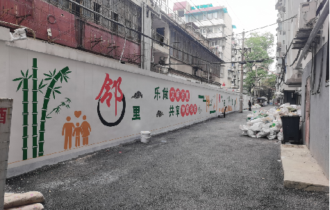 镇巴在地面做彩绘如何能更持久？