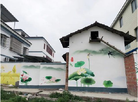 镇巴室外墙绘-从选材到保养。