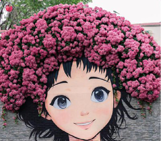 镇巴墙体彩绘-网红墙打卡