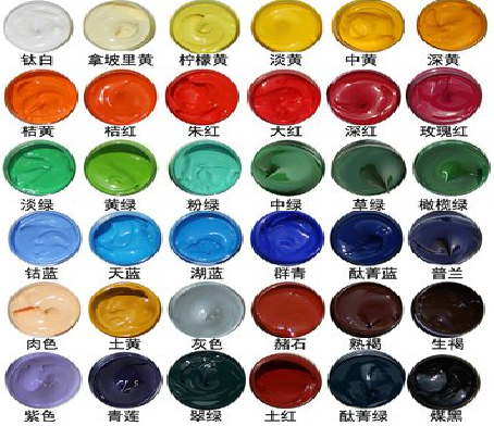 镇巴墙绘颜色的选择有讲究。