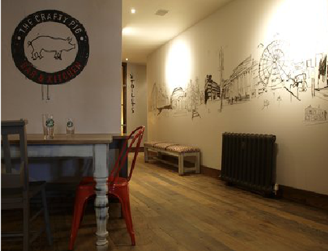 镇巴教你判断手绘墙质量的好坏。