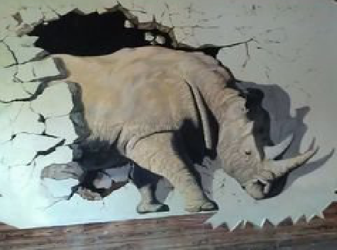 镇巴在墙绘中，如何绘制3D效果？